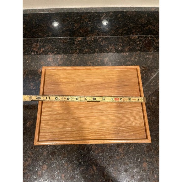 Hardwood Oak Vanity Tray - Picture 8 of 9